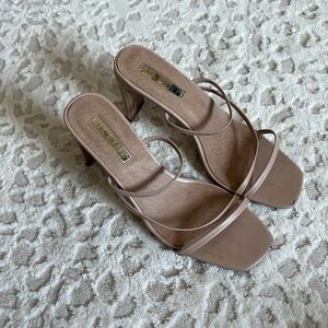 Tan Billini Heeled Sandals
